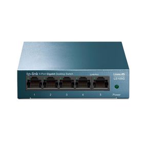 Коммутатор TP-LINK LiteWave LS105G 5xGE неуправляемый метал. корпус (LS105G)
