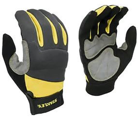 Рукавички Stanley універсальні, з додатковими накладками на долоні та пальцях SY660L
