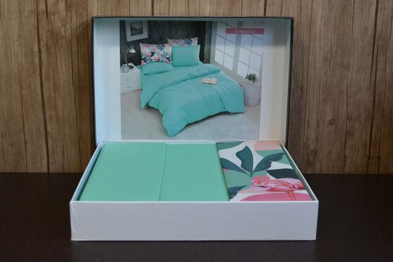 Комплект постільної білизни Charlotte Duz Boya 160x220 см Flamingo | Зображення 1