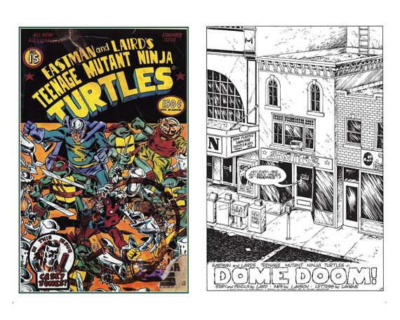 Книга - комікси англійською мовою Черепашки-ніндзя Teenage Mutant Ninja Turtles Compendium, Vol. 2 | Зображення 1