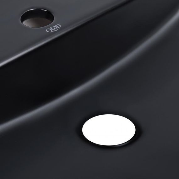 Раковина-чаша Qtap Scorpio 600х400х120 Matt black QT142203MBMBN | Зображення 4