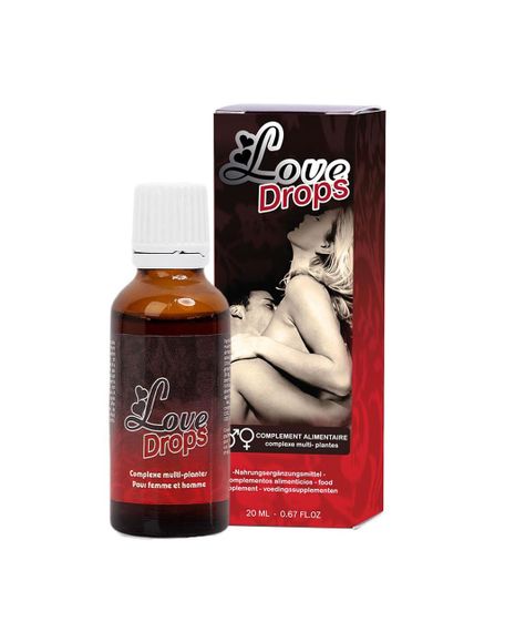 Збуджуючі краплі для двох Love Drops, 20 ml sexstyle