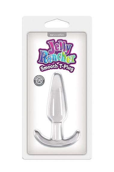 Анальний plug JELLY RANCHER T-PLUG SMOOTH CLEAR, Прозрачный | Зображення 1