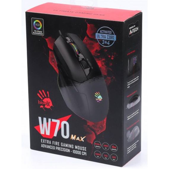 Мишка A4Tech Bloody W70 Max Stone black | Зображення 9