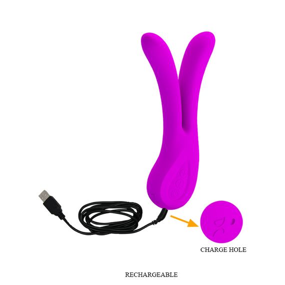 Вібратор - Pretty Love Ulysses Vibro Stimulator Purple Sex Aura | Зображення 1