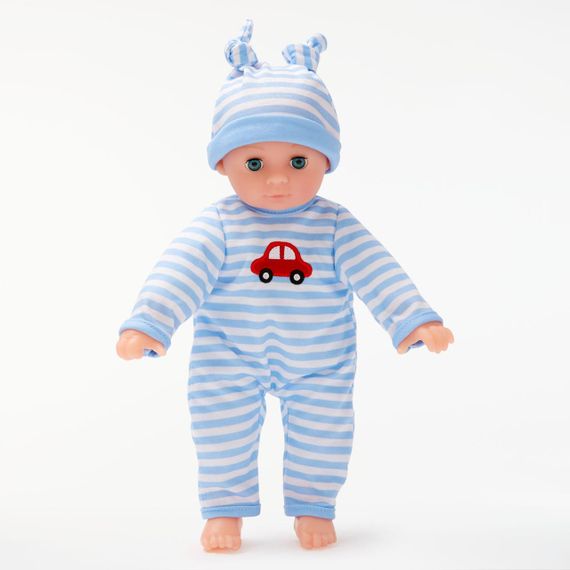 Лялька John Lewis My First Doll Blue 30 см, м’яка іграшка для дітей від 18 місяців
