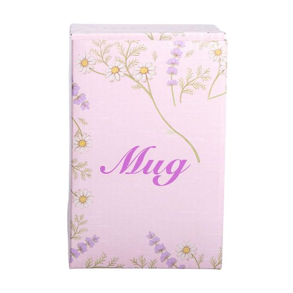 Фарфоровый стакан с силиконовой крышкой и отверстием для трубочки 420 мл Голубой RX-N240546BL | Зображення 4