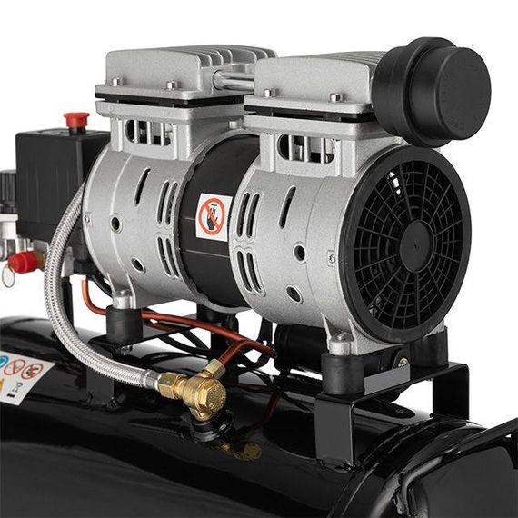 Компресор 50л, вертикальний, 1.5 кВт, 220 В, 8 aтм, 206 л/хв INTERTOOL PT-0019 | Зображення 6