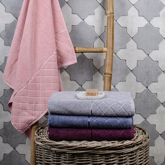 Рушник SoundSleep Soft махровий 70х140 см 500г темно-васильковий (2800004633505) | Зображення 1