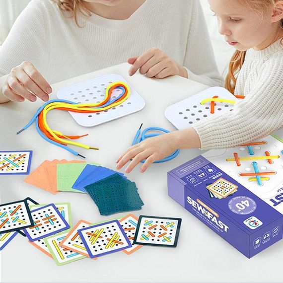 Настольная интерактивная игра Ummi 22050 Competition Sew Fast White | Зображення 6