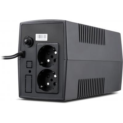 Пристрій безперебійного живлення Vinga LCD 600VA plastic case (VPC-600P) | Зображення 2
