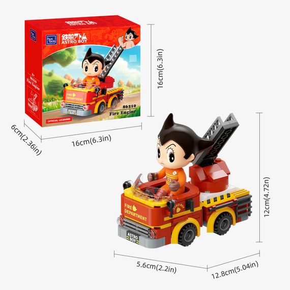 Конструктор Pantasy Astro Boy - Пожежна машина (86210) | Зображення 5
