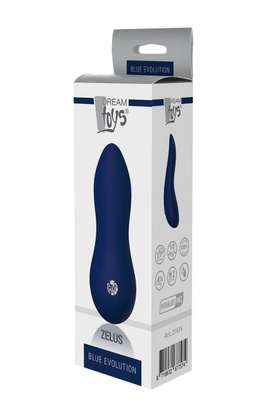 Кліторальний вібростимулятор BLUE EVOLUTION ZELUS, Синий | Зображення 1