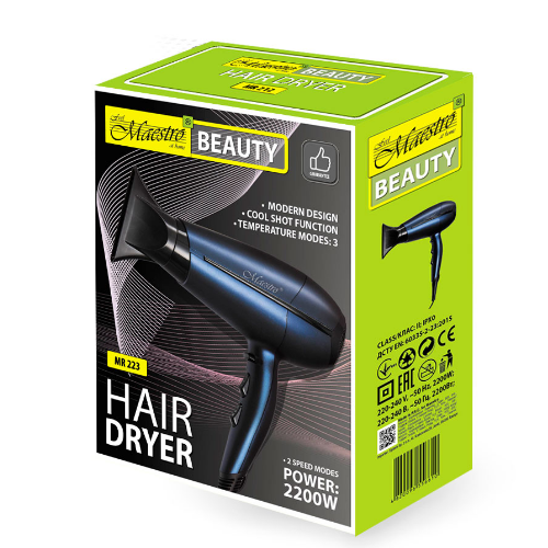 Фен для волосся 2200W MR-223 Maestro | Зображення 5