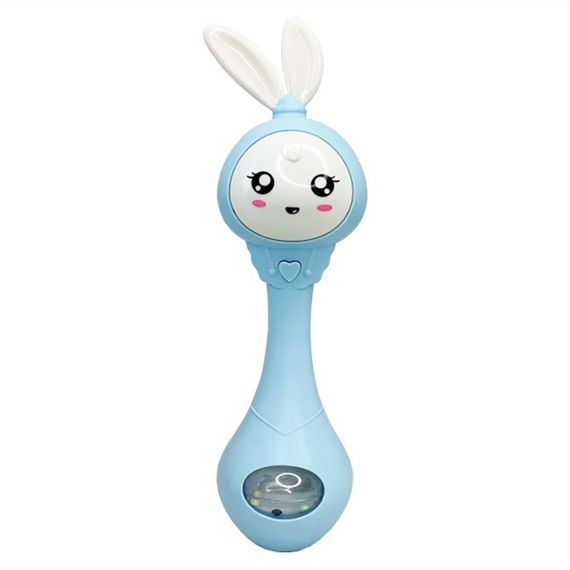 Інтерактивна іграшка-брязкальце "Зайчик" MGZ-1210(Blue)