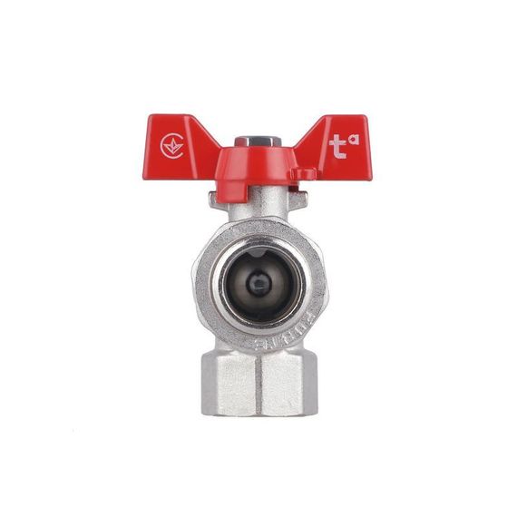 Кран кульовий "Американка" SD Forte 3/4" кутовий SF221W20 | Зображення 5