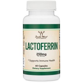 Комплекс для травлення Double Wood Lactoferrin 250 mg 60 Caps