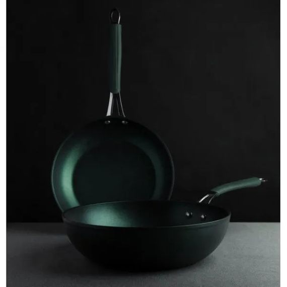 Сковорода ВОК Gusto Emerald PR-2108-30 30 см | Зображення 1