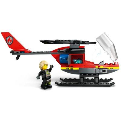 Конструктор LEGO City Пожежний рятувальний гелікоптер 85 деталей (60411) | Зображення 4