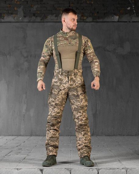 Зимний водоотталкивающий комбинезон  LOGITEK  пиксельный ВТ4752