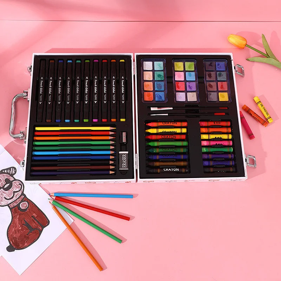 Детский набор для рисования 64 предметов