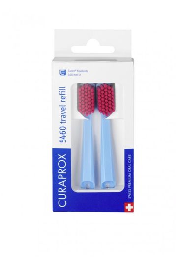 Набір змінних насадок Curaprox TS/brush heads до дорожнього набору CS 5460 travel refill (6 варіацій кольорів ручки та щетини) | Зображення 4