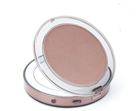 Кишенькове дзеркало для макіяжу з LED-підсвіткою UFT CM2 8.5 х1.75 см | Зображення 2