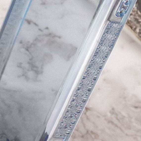 Чохол TPU Starfall Clear для Oppo A17 Блакитний | Зображення 5