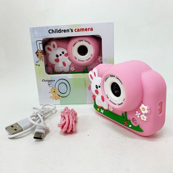 Детский фотоаппарат M03 PINK RABBIT MH-29 | Зображення 7
