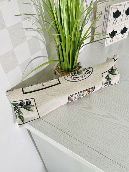 Подушка на крупи EDEN057-PNK Limaso, 14x45, Прямокутна, Повсякденний, Без люрексу, 75% поліестер, 22% бавовна, 3% акрил, Гобелен | Зображення 1