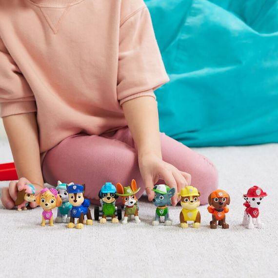 Подарунковий набір 10 фігурок Щенячий патруль Оригінал Paw Patrol 10th Anniversary All Paws On Deck | Зображення 6