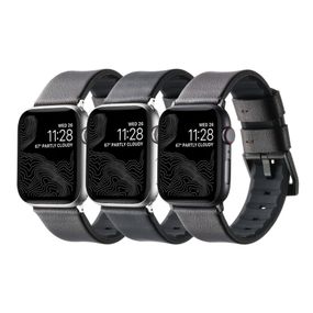 Ремешок для Apple Watch Leather+Silicone 38/40/41 mm
