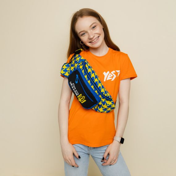 Сумка-бананка YES SP-29 Welcome To Ukraine 559534 8х15х43 см | Зображення 1