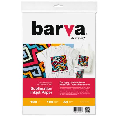 Фотобумага Barva A4 Everyday Sublimation 100 г, 100л (IP-TSE100-328)