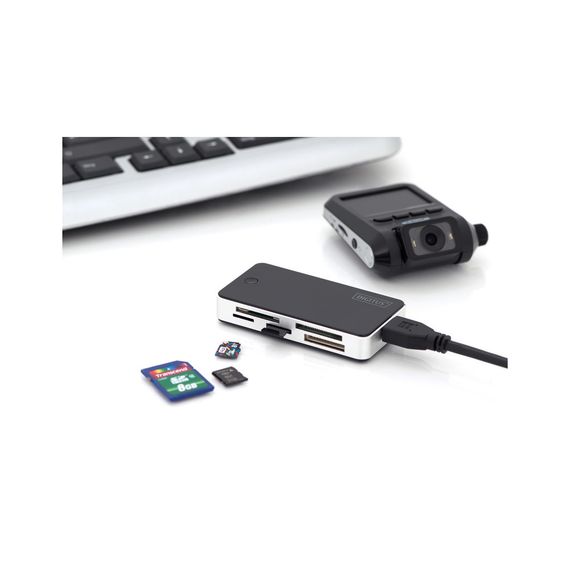 Зчитувач флеш-карт Digitus USB 3.0 All-in-one (DA-70330-1) | Зображення 1