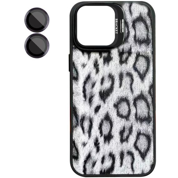 Чохол TPU+PC Wild Leopard with MagSafe and Lens для Apple iPhone 17 (6.3") Black | Зображення 1