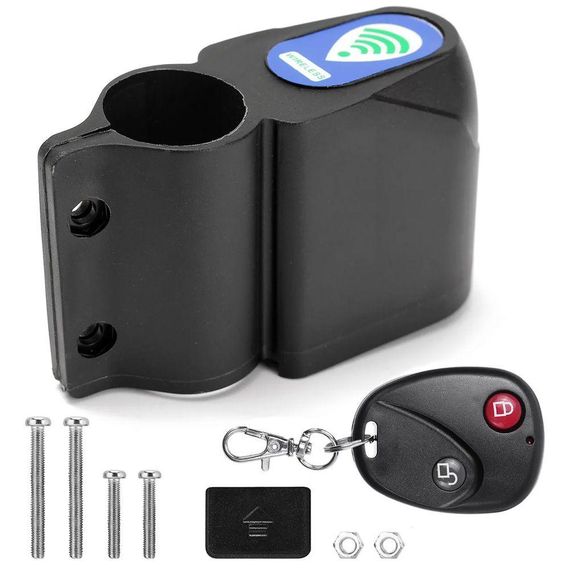 Велосипедна сигналізація з сиреною та пультом, TE-168 / Бездротова сигналізація на велосипед / Велосигналізація