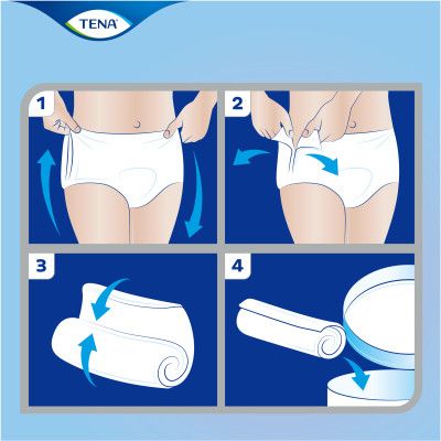 Подгузники для взрослых Tena Pants Plus S 14 (7322541773346) | Зображення 4