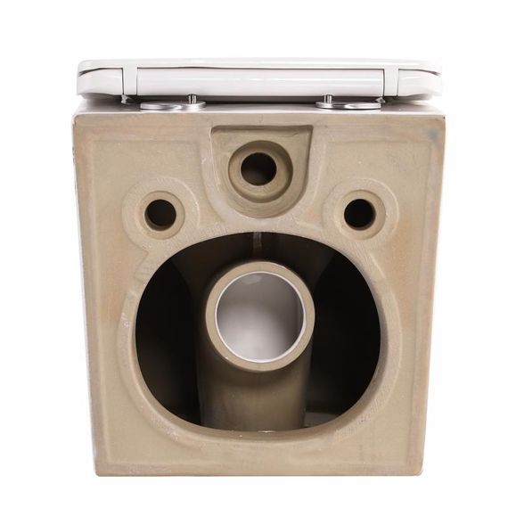 Унітаз підвісний Tern Ultra Quiet 490×365×325 мм, Marble, з сидінням Slim Duroplast / Soft-close / Quick Release QT17332303ASMR | Зображення 6