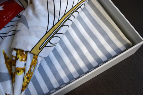 Постельное белье Turkiz Ranforce 200 х 220 см Lionel Grey | Зображення 1