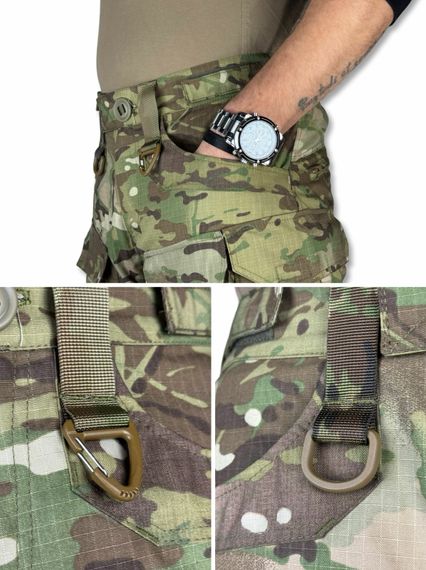 Тактичні штани з наколінниками Raptor Pro Gen 2 Мультикам 50/5 | Зображення 8