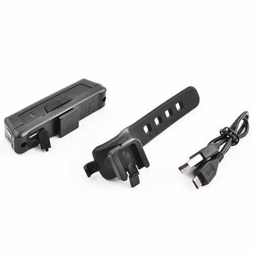 Велосипедный фонарь RPL-2261 COB, красный белый, micro USB, встроенный аккумулятор | Зображення 1