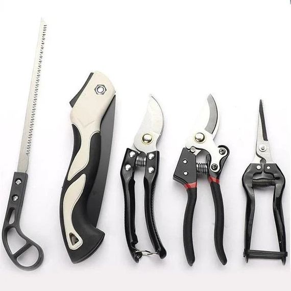 Набір садових інструментів Garden Set SK-5 Top AND 868/5PCS • Комплект 5 предметів для догляду за садом, клумбами, рослинами та розсадою | Зображення 2