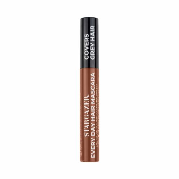 Туш натуральна для зафарбовування сивини волосся Коричнева Stargazer Every Day Hair Mascara Brown