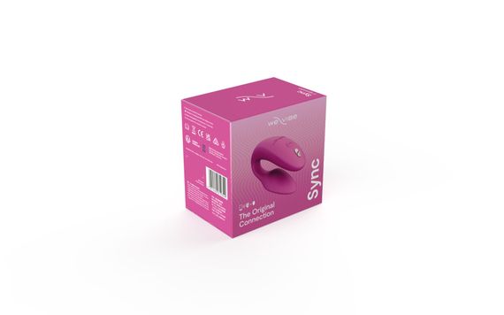 Смарт-вібратор для пар We-Vibe Sync 2 Rose, 10 віброрежимів, пульт ДК | Зображення 8