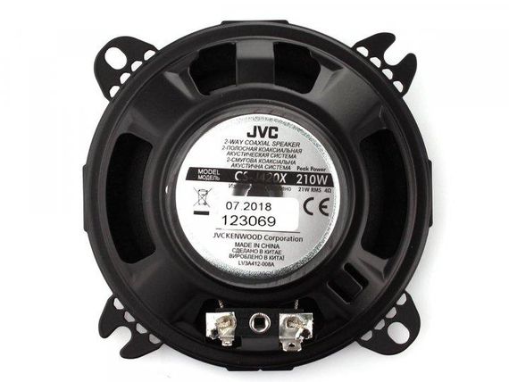 Широкополосные автомобильные колонки JVC CS-J420X 4 дюйма Колонки автомобильные Акустика | Зображення 4