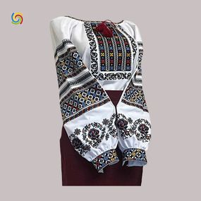 Рубашка	 Украинская 	 вышиванка 	222270413	 цвет  	белый	 размер 	XХL/3XL