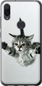 Чехол на Xiaomi Mi Play Летящий котёнок "2322u-1644-17620"