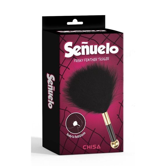 Тікклер на короткій ручці Senuelo Chisa, чорний, 15 см | Зображення 4