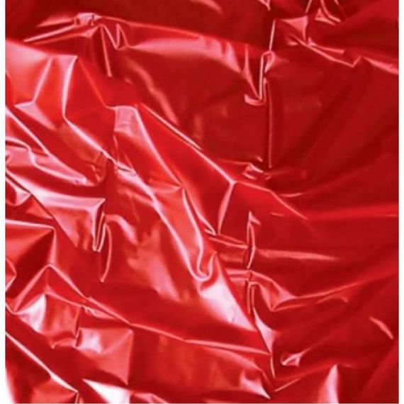 Простирадло латексне JoyDivision для мокрих ігор БДСМ 180 x 260 см, червоне sexstyle | Зображення 3